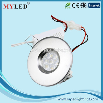 Cixi Manufactur Supply 45 / 65 Degree 2.5inch 3.5w Recessed LED Downlight CE RoHS Qualified for Housing